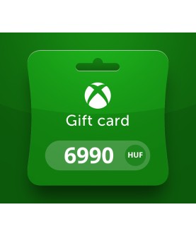 XBOX Live HUF 6990 Prepaid Card HU Xbox One Key 